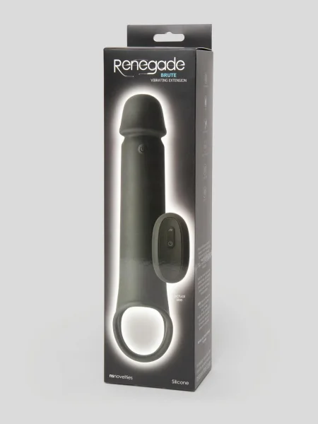 Renegade Brute Silicone Vibrating Remote Control Penis Extender — image 5 of 5