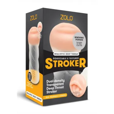 Zolo Male Masturbator Deep Throat Clr