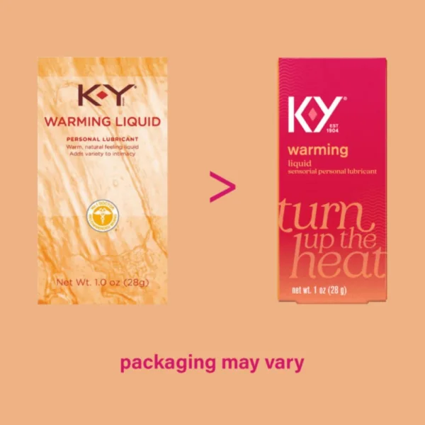 K-Y Warming Liquid - Water-Based Lube | 1oz