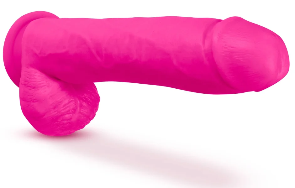 Au Naturel - Bold - Huge - 10 Inch Dildo - Pink