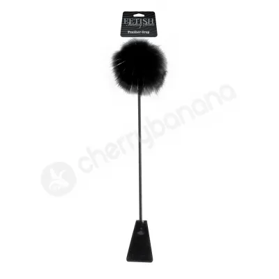 Fetish Fantasy Series Limited Edition Black Feather Crop