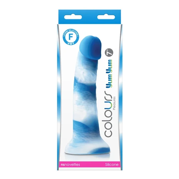 Colours Pleasures Yum Yum 7" Realistic Silicone Dildo - Pink — image 5 of 8