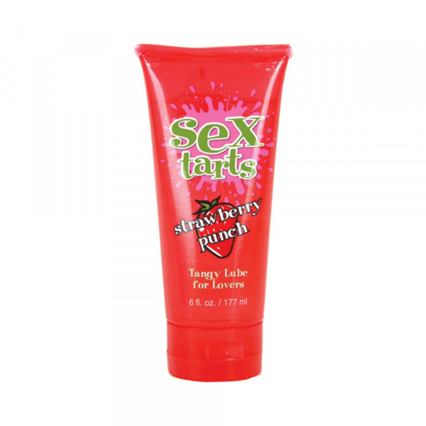 Sex Tarts Strawberry Punch Flavored Lubricant 6 Fl Oz.