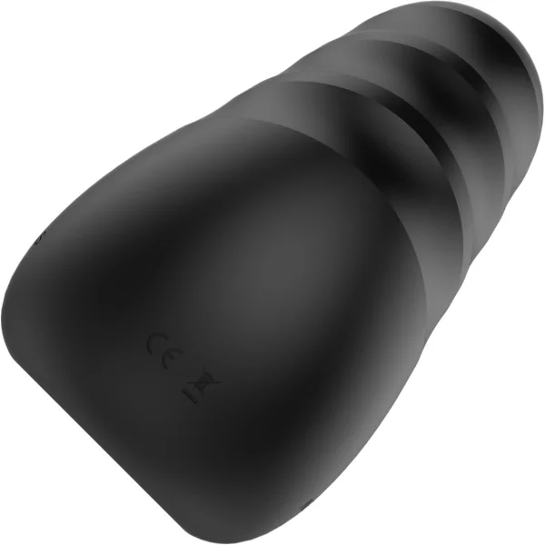 Nexus Eclipse Vibrating & Stroking Penis Masturbator - Black