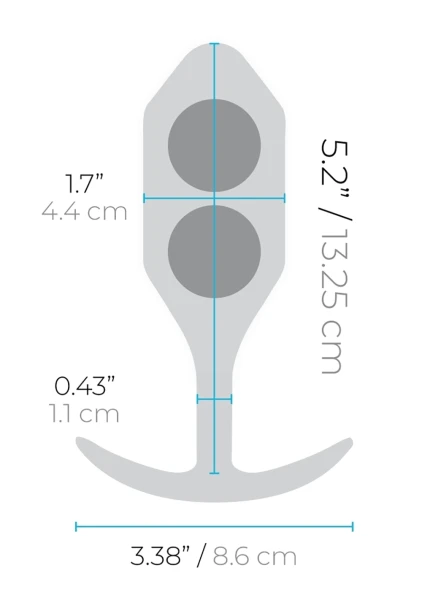 B-Vibe Weighted Snug Plug 4 — image 14 of 25