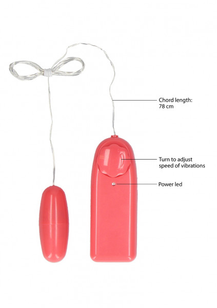 Love Egg - Pink - Remote Control Vibrating Egg