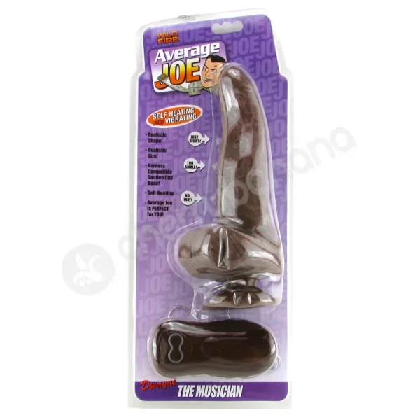 Average Joe Dwayne The Musician Brown Dildo