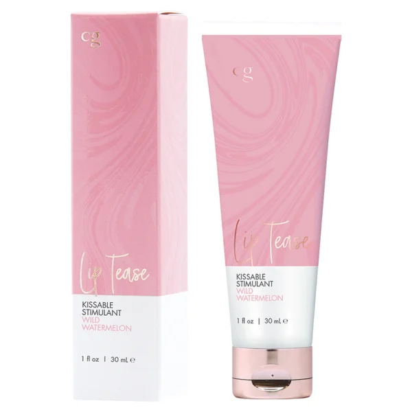 CG Lip Tease Kissable Clitoral Stimulant - Wild Watermelon (1 oz) — image 6 of 7