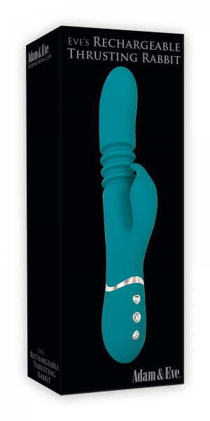 Thrusting 9" Rabbit Vibrator