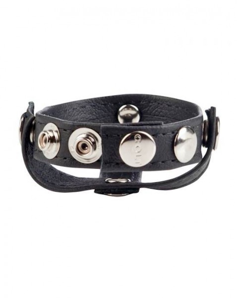 Colt Leather C/b Strap H-piece Divider  - Black