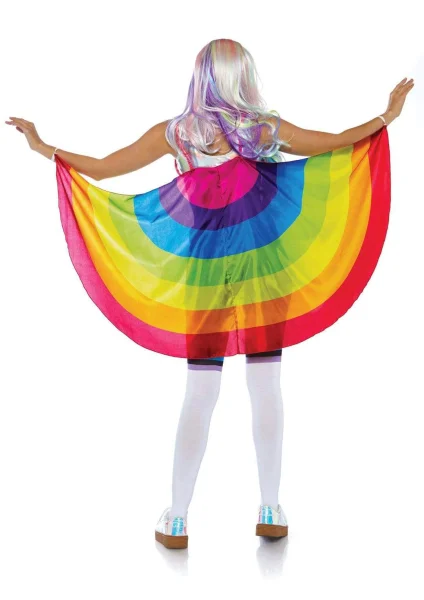 Rainbow Costume Festival Wings