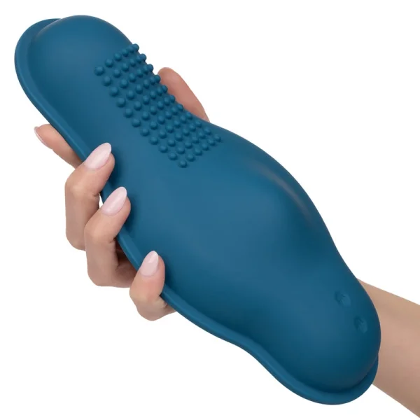 Dual Rider Bump & Grind Silicone Rechargeable Grinding Vibrator With Remote By CalExotics