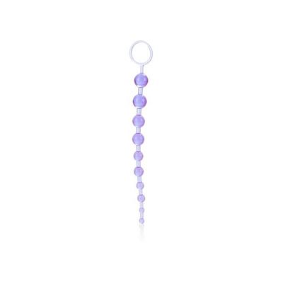 X 10 Beads Purple
