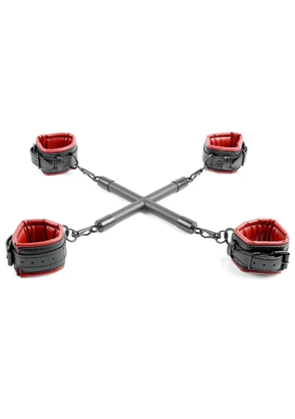 Saffron Hog Tie And Cuff Set