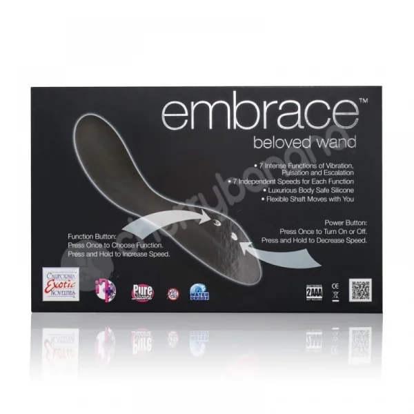 Embrace Grey Beloved Wand Vibrator