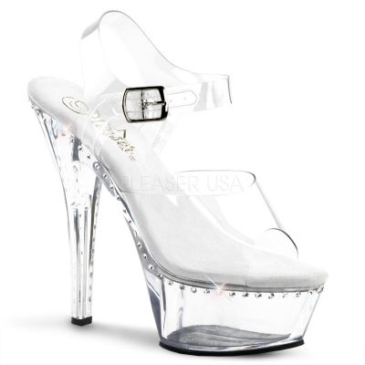 KISS 208LS 6 Heel 1 3 4 PF Ankle Strap Sandal