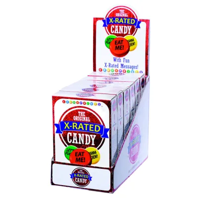 X Rated Candy 6pk Display