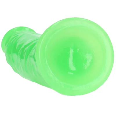 RealRock Glow In The Dark 6 Inch Slim Dildo