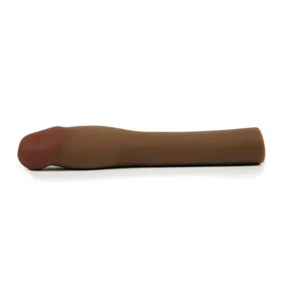 Cyberskin Original 3 Inch Xtra Thick Penis Extension Dark
