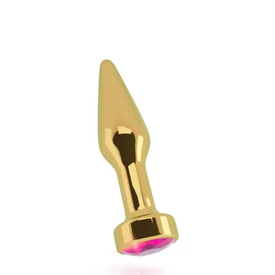 Rich R9 Gold Plug 3 9 Inch Pink Sapphire