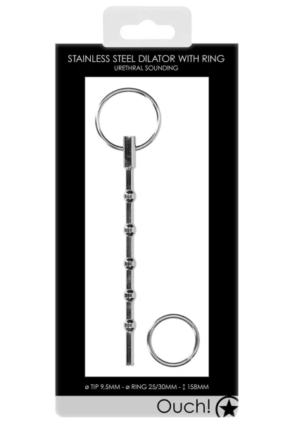 Ouch Stainless Steel Dilator With Ring