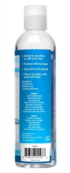 Clean Stream 100% Silicone Anal Lubricant 8.5oz