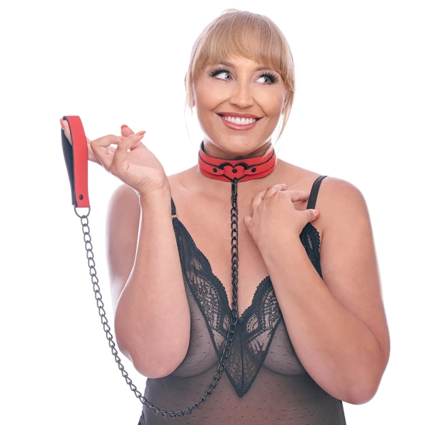 Sex & Mischief Amor Collar & Leash By Sportsheets
