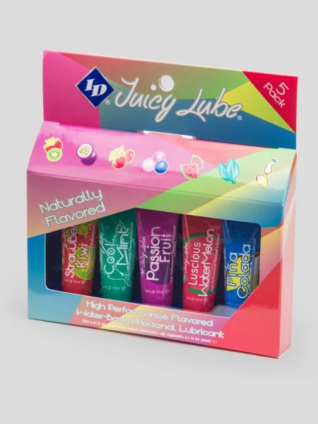 ID Juicy Lube Assorted Travel Pack (5 x 0.4 fl oz)