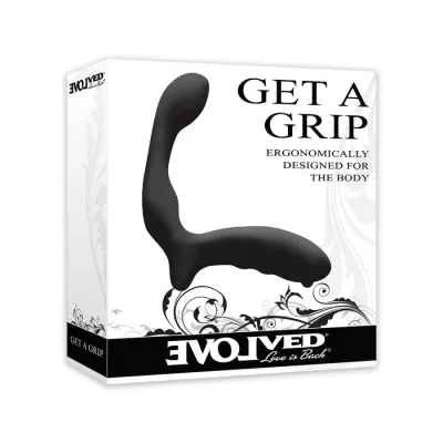 Get A Grip Prostate Massager Black