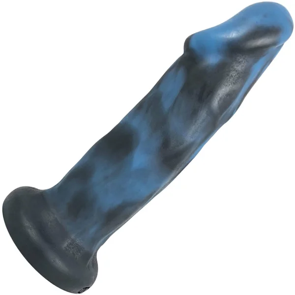 Carter Pack And Play Silicone Dildo by New York Toy Collective - Teal