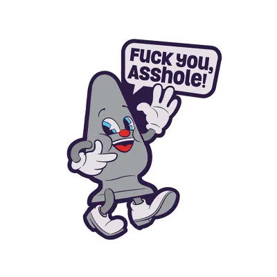Fuck You Asshole Pin