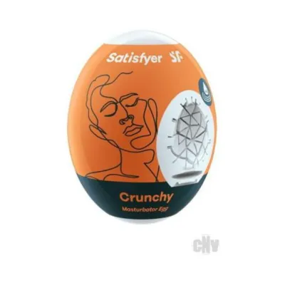 Satisfyer Masturbator Egg Crunchy Orange