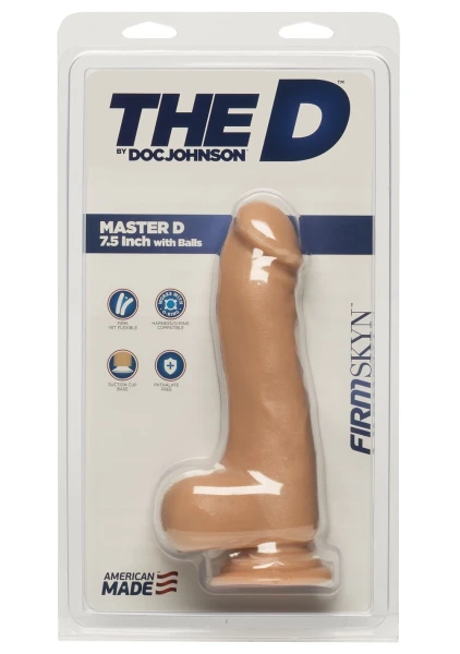 The D™ - Master D - 7.5" with Balls - FIRMSKYN™ — image 8 of 12