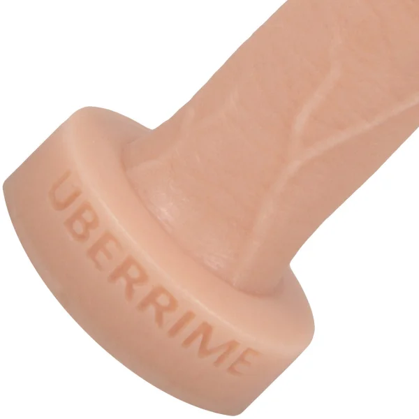 Primo 6" Dual-Density Realistic Silicone Dildo By Uberrime - Vanilla