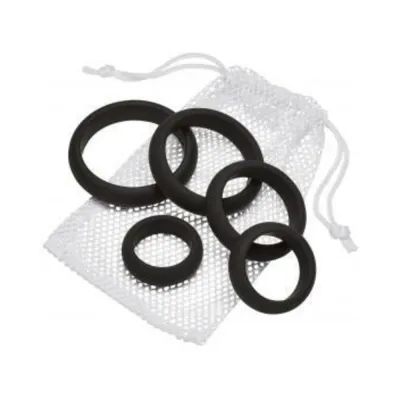 Cock Rings Cloud 9 Comfort Cock Rings W flat Back 5 pk Pro Sensual Line