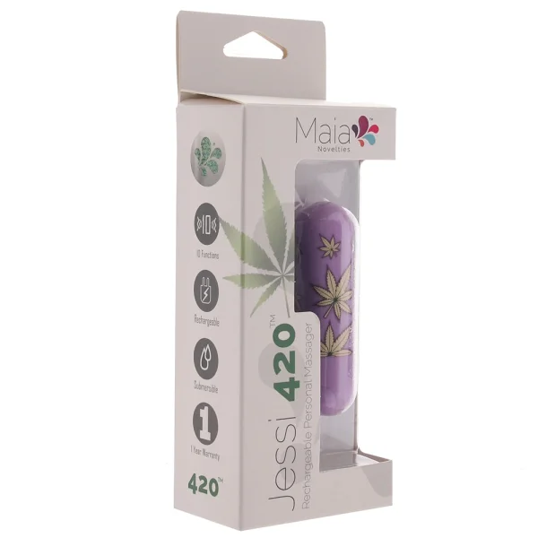Jessi 420 Rechargeable Mini Bullet Vibe