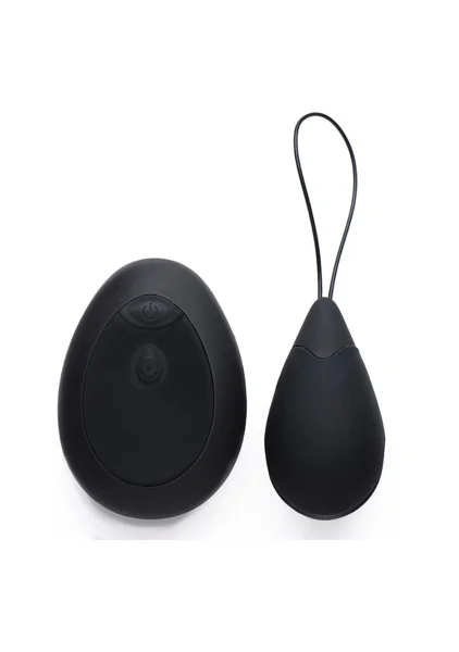 10x Silicone Vibrating Egg - Black
