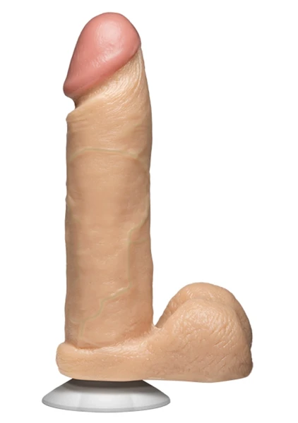 The Realistic Cock 8 Inch Dildo Flesh Brown — image 11 of 11