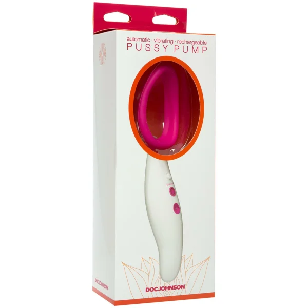 Automatic Vibrating Pussy Pump by Doc Johnson