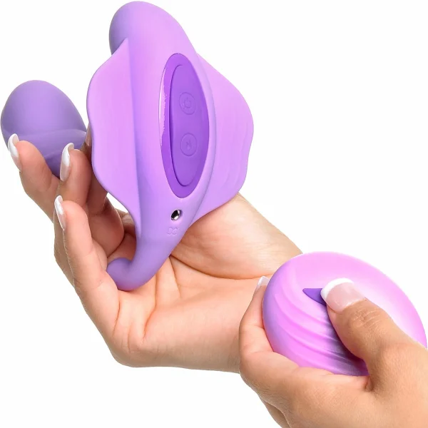 Fantasy For Her Warming Remote Control G-Spot and Clitoral Stimulator