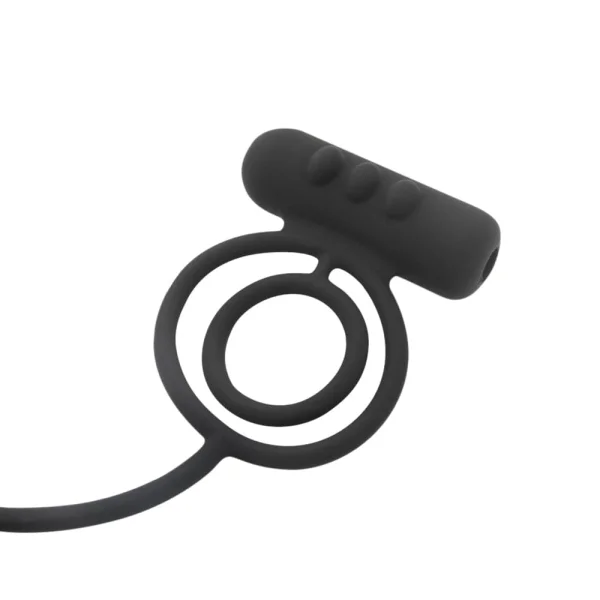 Dual Vibrating Cock Ring & Butt Plug Combo