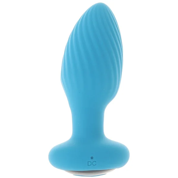 Inya Alpine Rechargeable Silicone Anal Plug With Remote - Teal