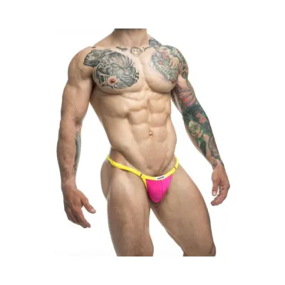 Men s Clothing Malebasics Justin Simon Bikini One Hot Pink O s
