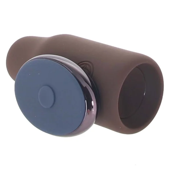 Fantasy X-tensions Elite Silicone Vibrating 9" Penis Extension With 3" Extender & Remote  - Chocolate