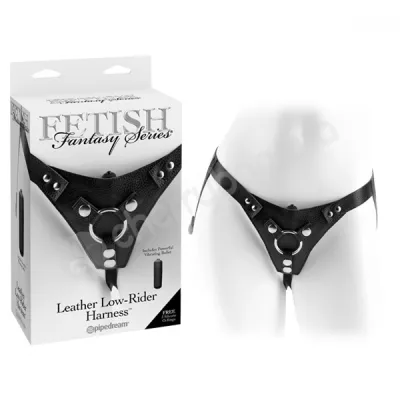 Fetish Fantasy Series Leather Low rider Harness