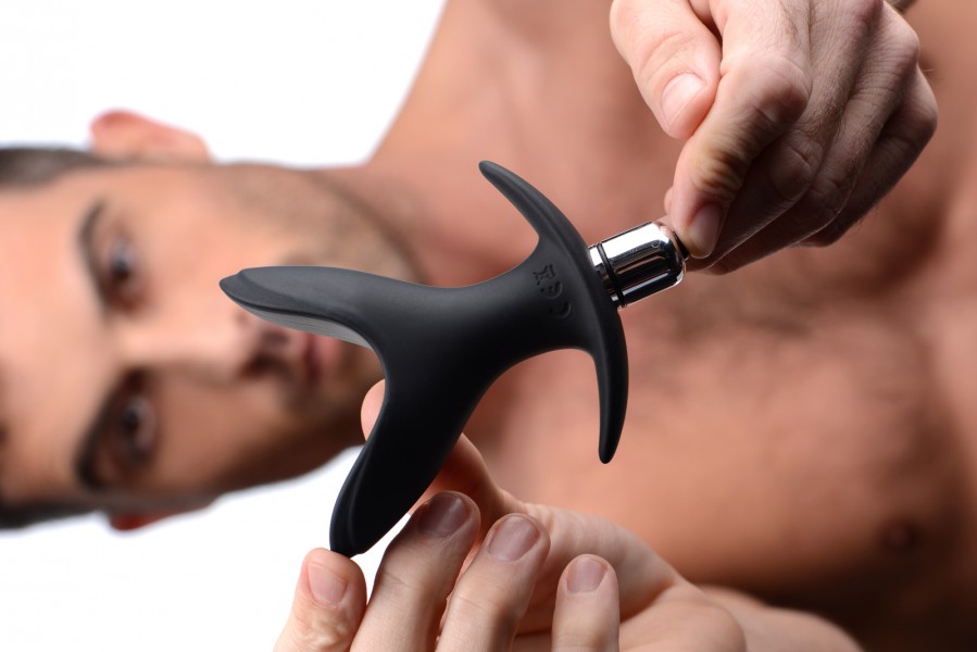 Expanding Vibrating Butt Plug
