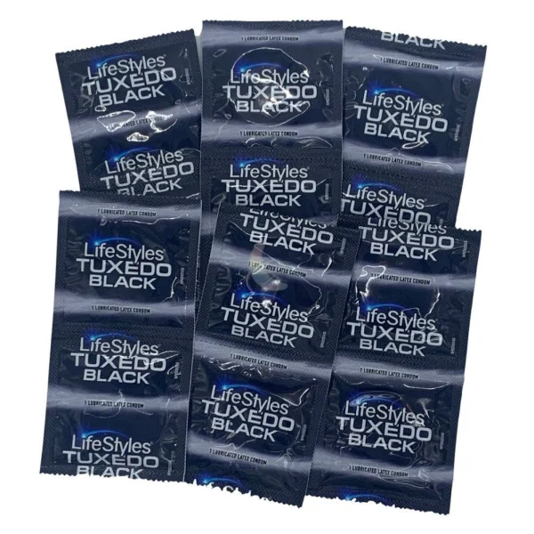 LifeStyles Tuxedo Condoms | 12-Pack