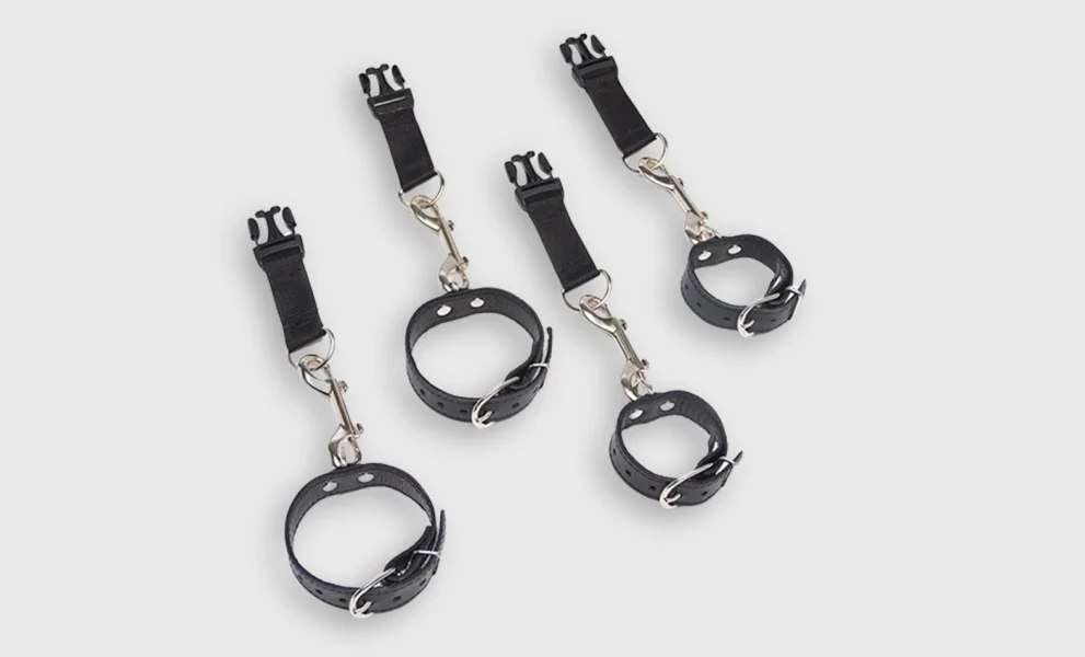 Latigo Leather Wrist & Ankle Cuff Kit for Black Label