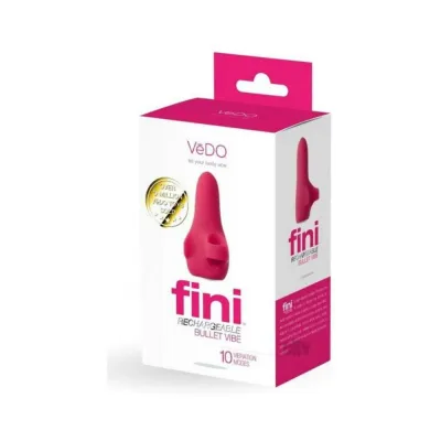 Bullets Discreet Vedo Fini Rechargeable Bullet Vibe Pink