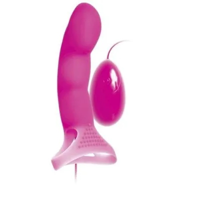 Adam and Eve Silicone G Spot Touch Finger Vibrator Pink